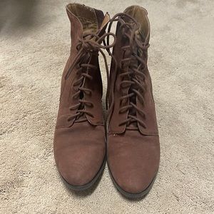 Lucky 8.5 Lace Up booties